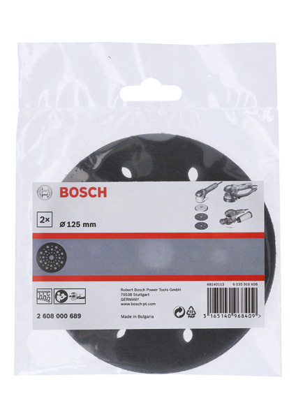 BOSCH Schleiftellerschoner 125 mm für Exzenterschleifer BOSCH Schleiftellerschoner 125 mm für Exzenterschleifer