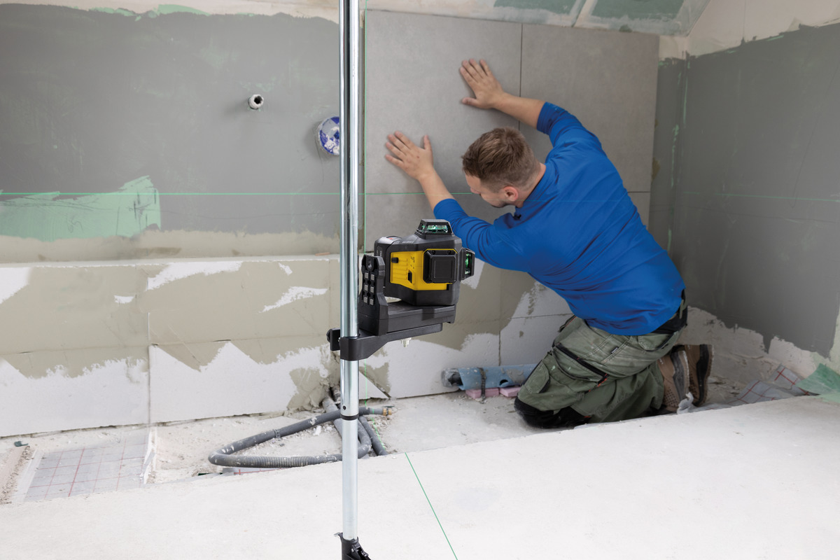 STABILA Multilinien-Laser LAX 600 G, 12-V-System, 7-teiliges Set, mit Akku und Ladegerät (EU) STABILA Multilinien-Laser LAX 600 G, 12-V-System, 7-teiliges Set, mit Akku und Ladegerät (EU)
