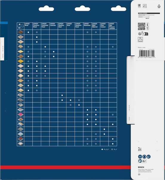 BOSCH Kreissägeblatt Expert for Aluminium, 305 x 30 x 2,8 mm, 96