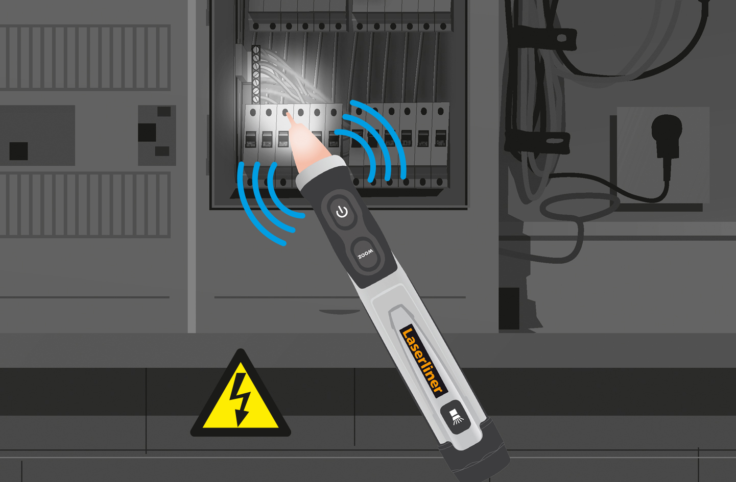 LASERLINER Spannungsprüfer ActiveFinder XP LASERLINER Spannungsprüfer ActiveFinder XP