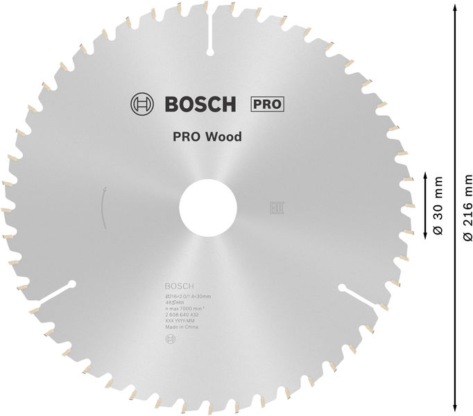 BOSCH Kreissägeblatt Optiline Wood BOSCH Kreissägeblatt Optiline Wood