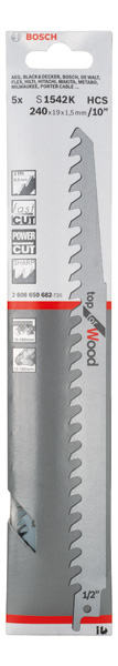 BOSCH Säbelsägeblatt S 1542 K BOSCH Säbelsägeblatt S 1542 K