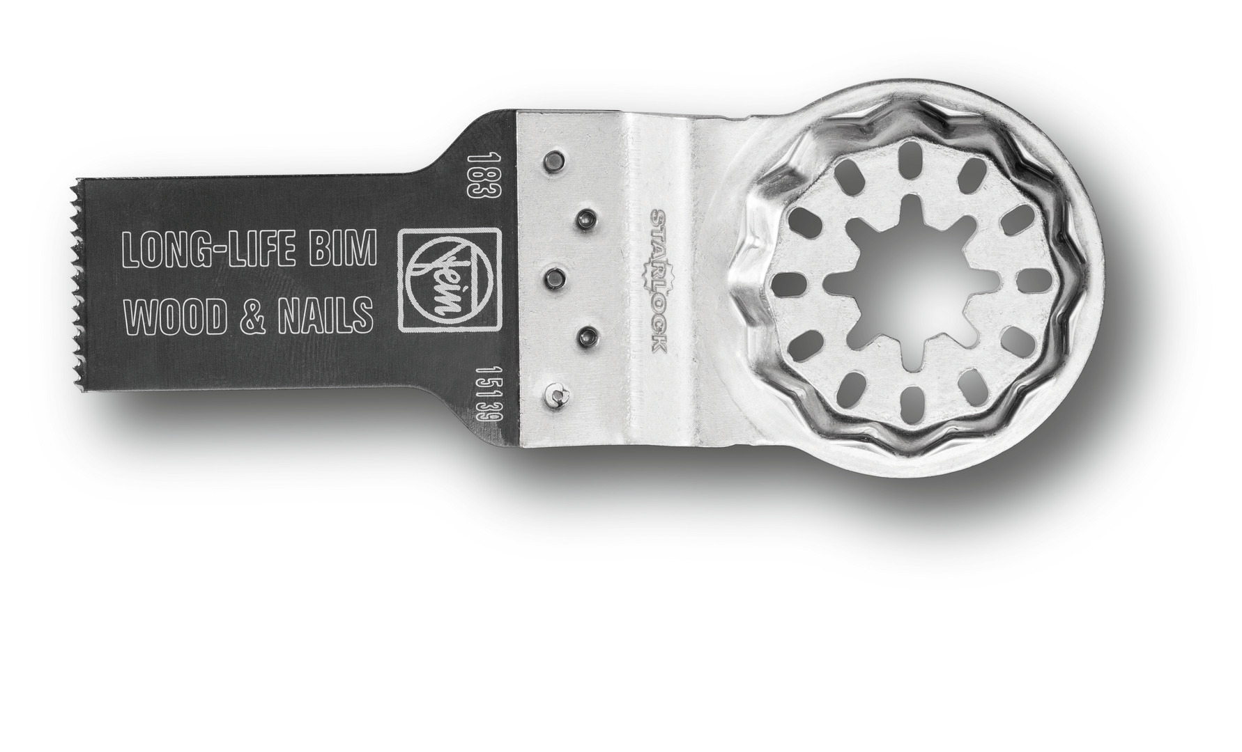 FEIN E-Cut Long-Life-Sägeblatt, Länge 34 mm, Breite 20 mm, VE 50 St, Aufnahme SL FEIN E-Cut Long-Life-Sägeblatt, Länge 34 mm, Breite 20 mm, VE 50 St, Aufnahme SL