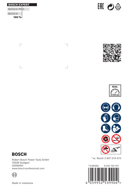 BOSCH EXPERT HardCeramic Diamanttrennscheiben, 125 x 22,23 x 1,4 x 10 mm BOSCH EXPERT HardCeramic Diamanttrennscheiben, 125 x 22,23 x 1,4 x 10 mm