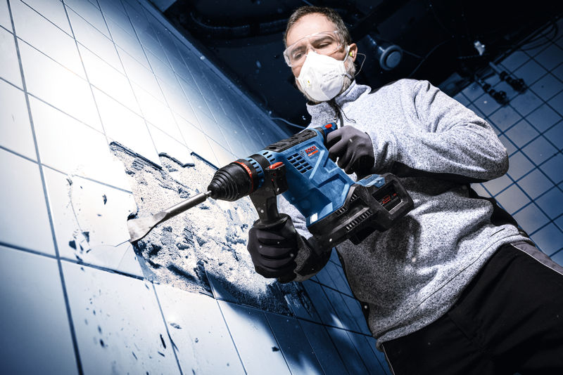 BOSCH Akku-Bohrhammer mit SDS plus EXBH18V-32F, XL-BOXX BOSCH Akku-Bohrhammer mit SDS plus EXBH18V-32F, XL-BOXX