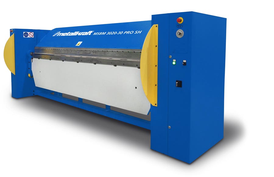Metallkraft Motorische Schwenkbiegemaschine in schwerer Ausführung MSBM 3020-30 PRO SH