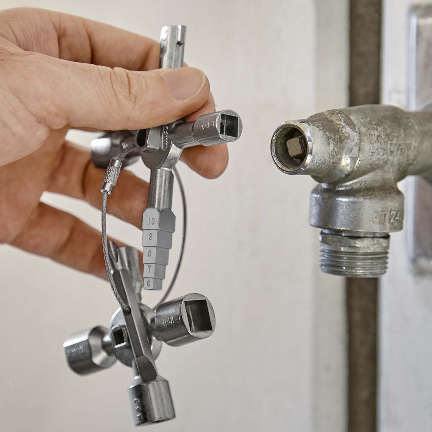 KNIPEX Schaltschrankschlüssel TwinKey