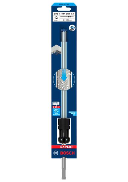 BOSCH EXPERT SDS Clean plus-8X Hammerbohrer, 12 x 200 x 350 mm BOSCH EXPERT SDS Clean plus-8X Hammerbohrer, 12 x 200 x 350 mm