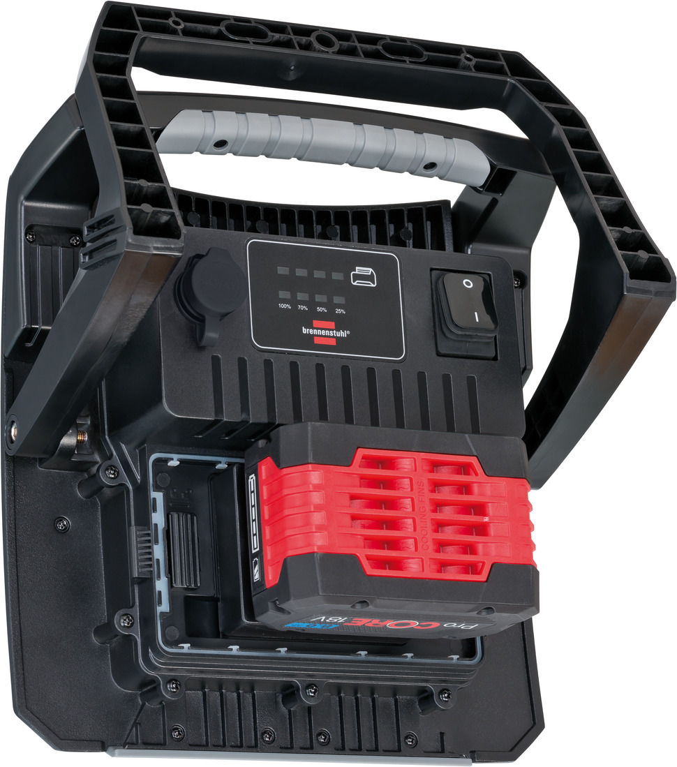 BRENNENSTUHL Professional Multi Battery LED Hybrid Baustrahler 6050 MH, 6200lm, IP65 BRENNENSTUHL Professional Multi Battery LED Hybrid Baustrahler 6050 MH, 6200lm, IP65