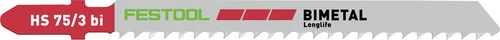 FESTOOL Stichsägeblatt PLASTICS SOLID MATERIAL HS 75/3 BI/5