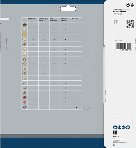 BOSCH Kreissägeblatt Multi Material BOSCH Kreissägeblatt Multi Material