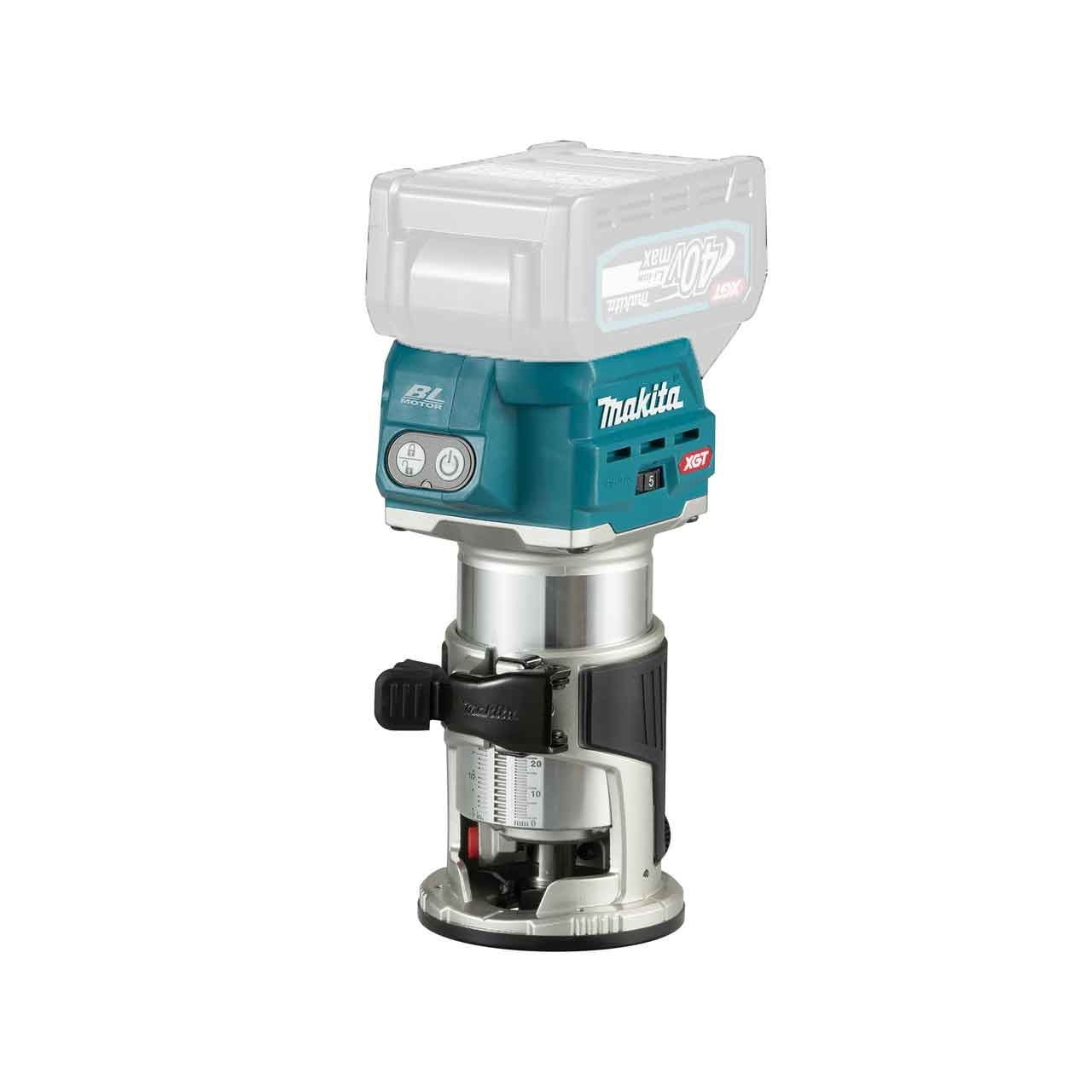 MAKITA Akku-Multifunktionsfräse RT001GZ10 40V max. inkl. 3 Fräsmodule im MAKPAC