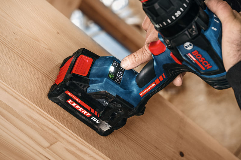 BOSCH EXPERT Akku-Bohrschrauber EXSR18V-150, 2 x EXBA18V-80, 1 x EXBA18V-55, L-BOXX 136