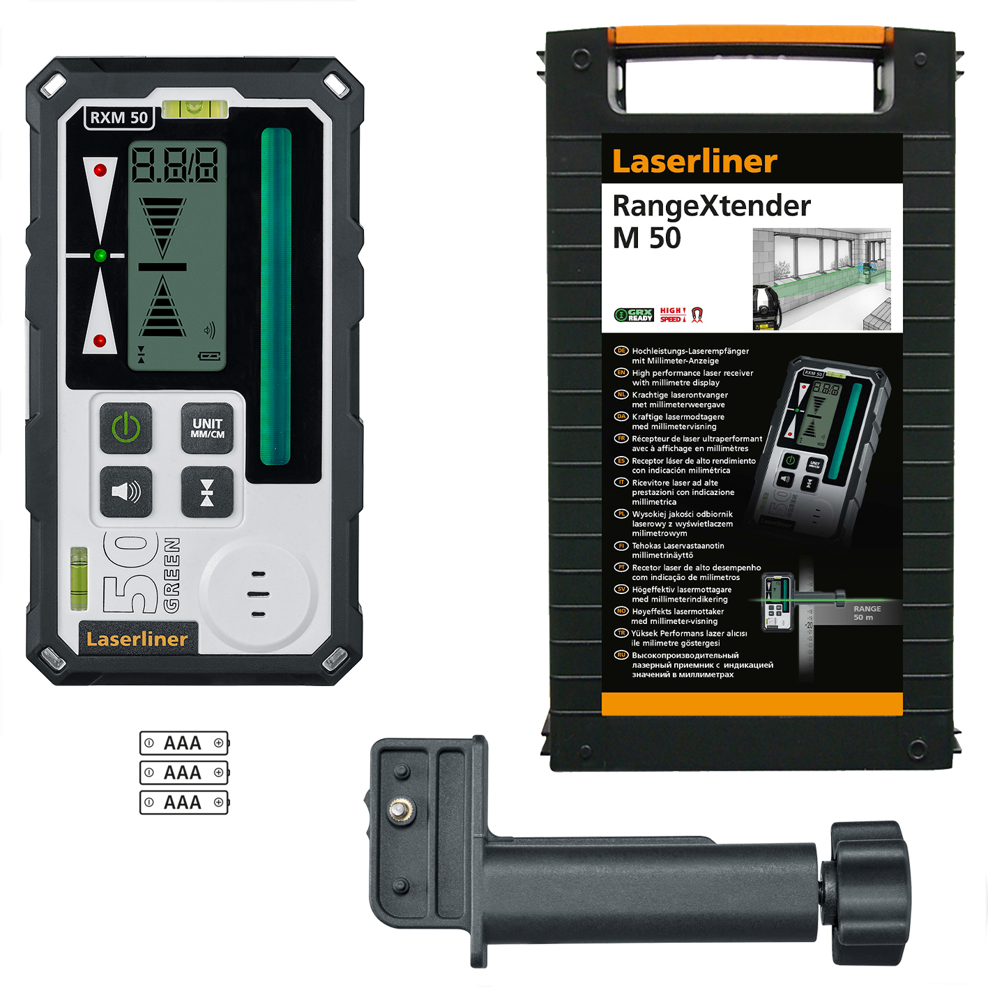 LASERLINER RangeXtender M50 Laserempfänger LASERLINER RangeXtender M50 Laserempfänger