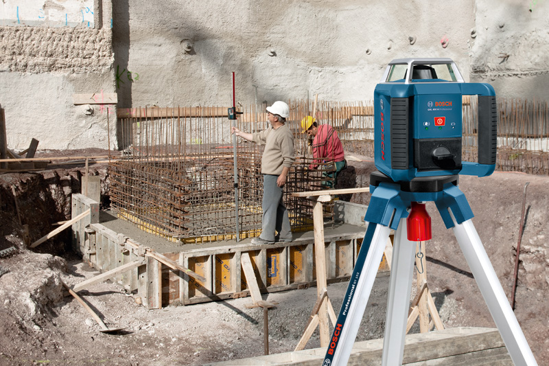 BOSCH Rotationslaser GRL 400 H im Handwerkerkoffer BOSCH Rotationslaser GRL 400 H im Handwerkerkoffer