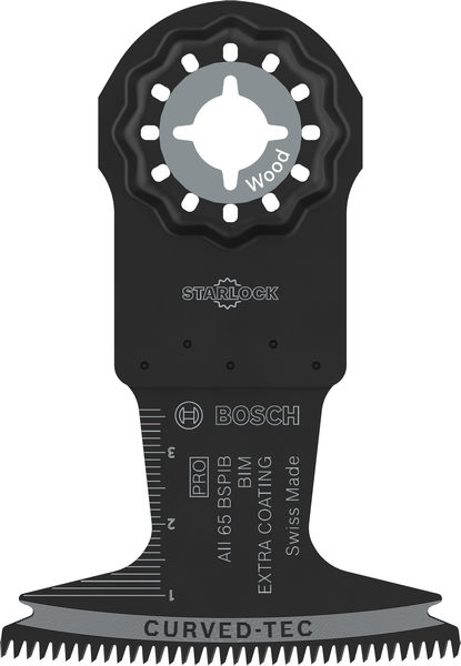 BOSCH PRO AII 65 BSPIB Blatt für Multifunktionswerkzeuge, 65 x 40 mm BOSCH PRO AII 65 BSPIB Blatt für Multifunktionswerkzeuge, 65 x 40 mm