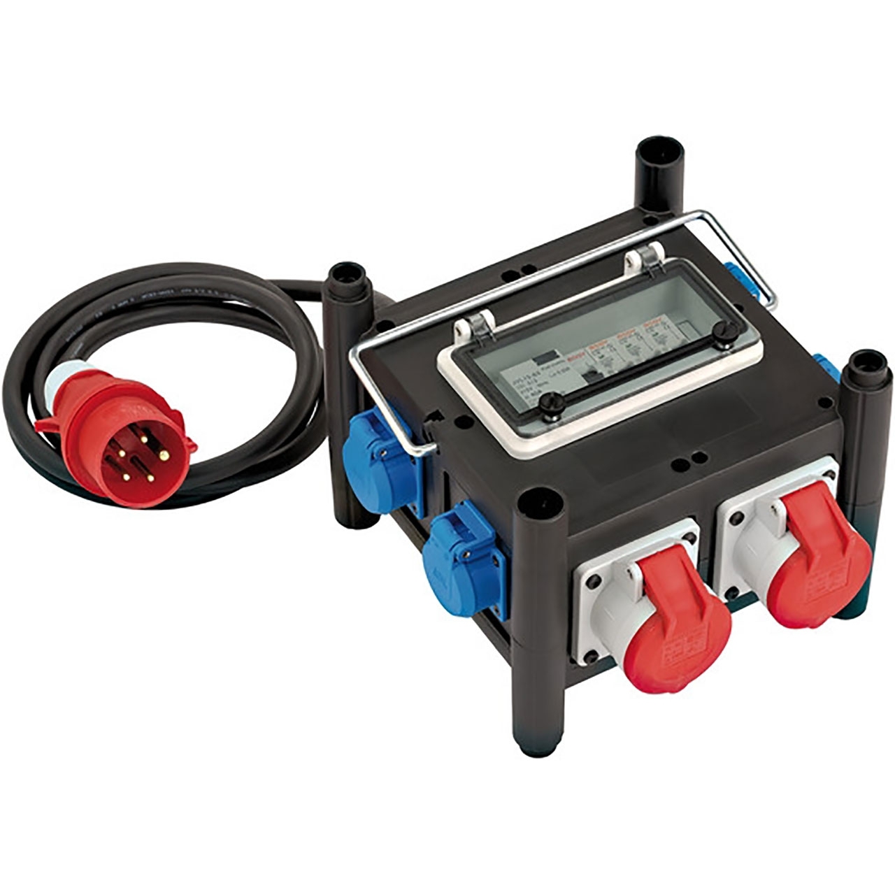 BRENNENSTUHL Kompakter Gummi-Stromverteiler BSV 3 FI/16 2 IP44 2m H07RN-F 5G2.5 - 2xCEE16A, 5x230V BRENNENSTUHL Kompakter Gummi-Stromverteiler BSV 3 FI/16 2 IP44 2m H07RN-F 5G2.5 - 2xCEE16A, 5x230V