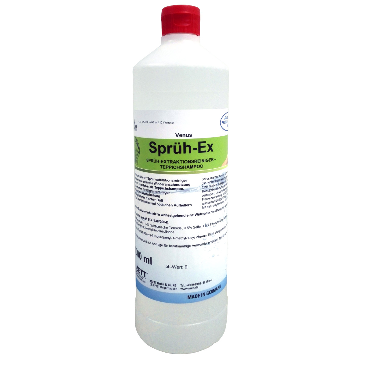 CLEANCRAFT Reinigungsmittel für Sprühextraktionssauger SPX 1l CLEANCRAFT Reinigungsmittel für Sprühextraktionssauger SPX 1l