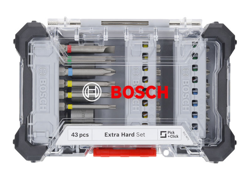 BOSCH Extra Hard Schrauberbit-Set, 43-tlg. BOSCH Extra Hard Schrauberbit-Set, 43-tlg.