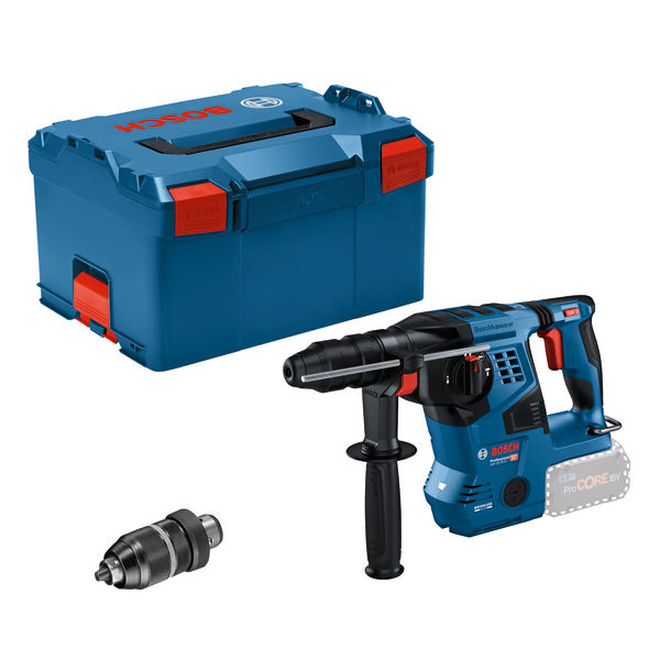 BOSCH Akku-Bohrhammer mit SDS plus GBH 18V-28 CF, L-BOXX 238, L-BOXX-Einlage