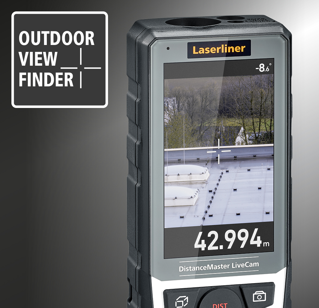 LASERLINER Entfernungsmesser DistanceMaster LiveCam LASERLINER Entfernungsmesser DistanceMaster LiveCam