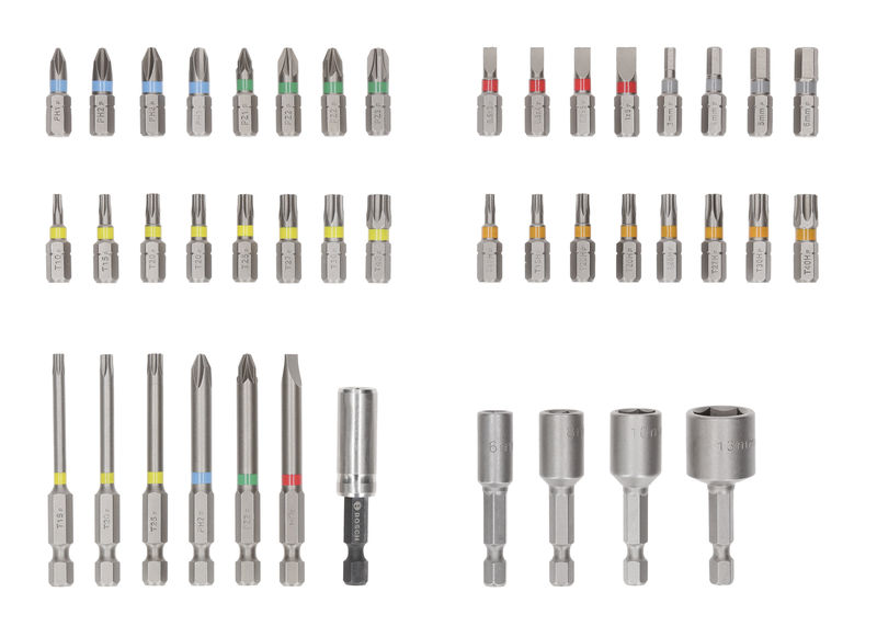 BOSCH Extra Hard Schrauberbit-Set, 43-tlg. BOSCH Extra Hard Schrauberbit-Set, 43-tlg.