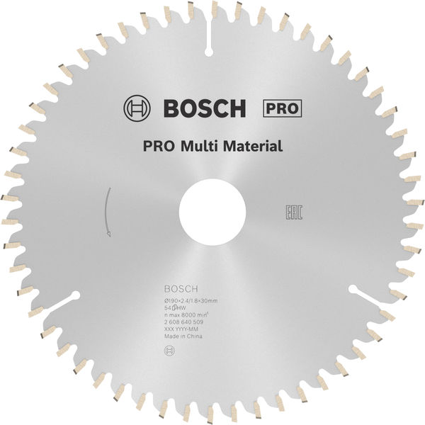 BOSCH Kreissägeblatt Multi Material BOSCH Kreissägeblatt Multi Material