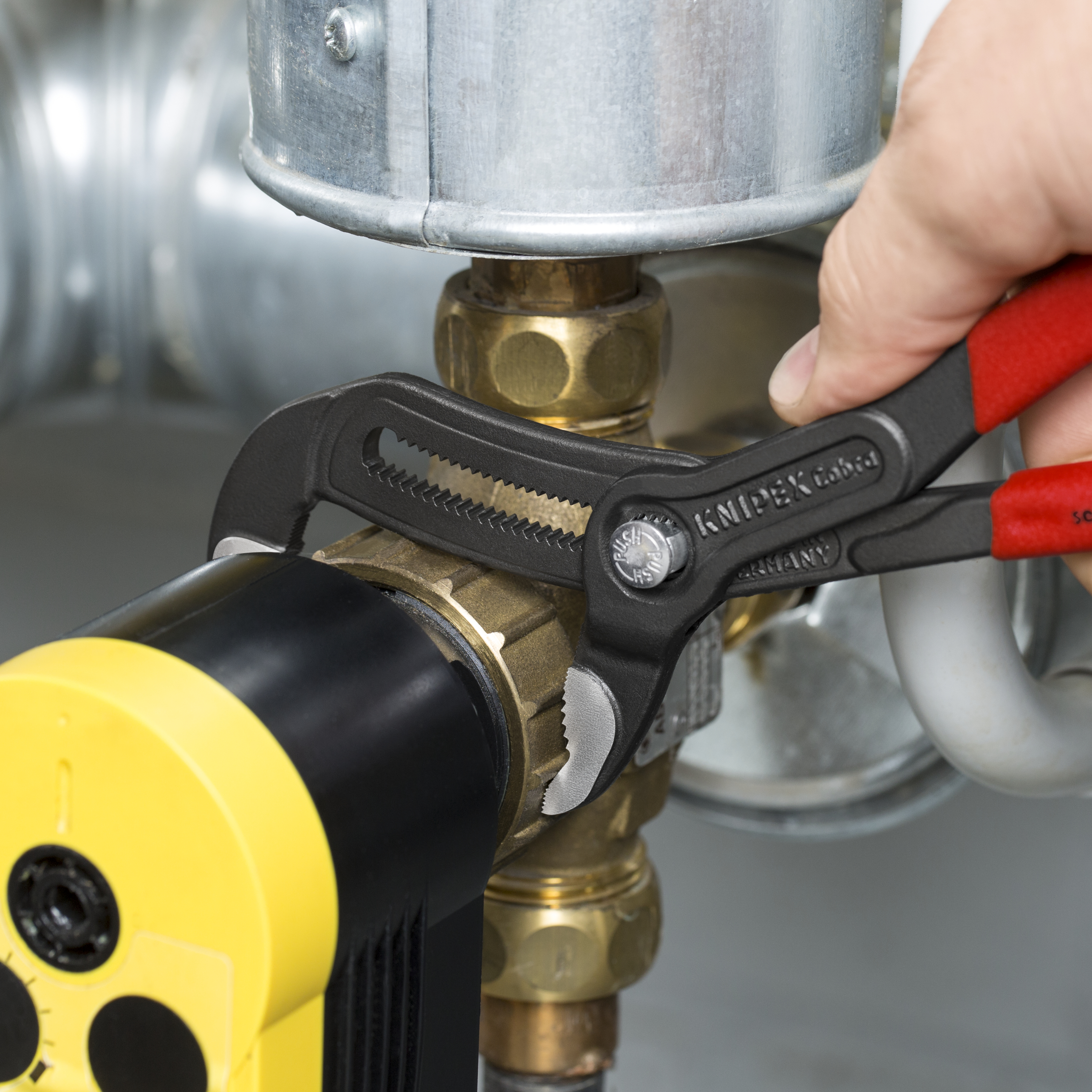 KNIPEX Hightech-Wasserpumpenzange Cobra grau atramentiert 250 mm
