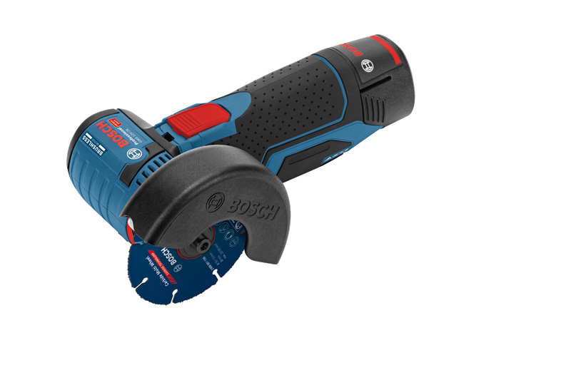 BOSCH Akku-Winkelschleifer GWS 12V-76 in Karton mit Trenn-/Schleifscheiben BOSCH Akku-Winkelschleifer GWS 12V-76 in Karton mit Trenn-/Schleifscheiben