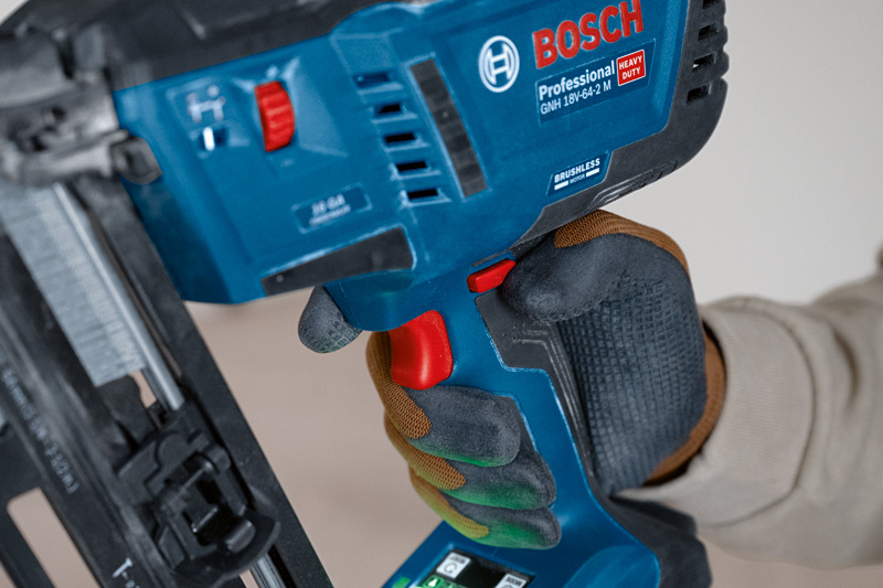 BOSCH Akku-Holznagler GNH 18V-64-2 M, im Karton BOSCH Akku-Holznagler GNH 18V-64-2 M, im Karton