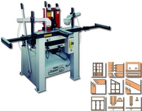 Gannomat Rahmendübel- und Langlochbohrmaschine Junior 323 Gannomat Rahmendübel- und Langlochbohrmaschine Junior 323