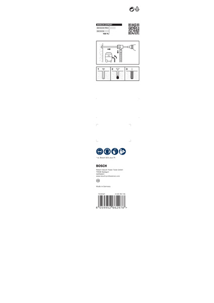 BOSCH EXPERT SDS Clean plus-8X Hammerbohrer-Set 12 x 200 x 350 mm BOSCH EXPERT SDS Clean plus-8X Hammerbohrer-Set 12 x 200 x 350 mm