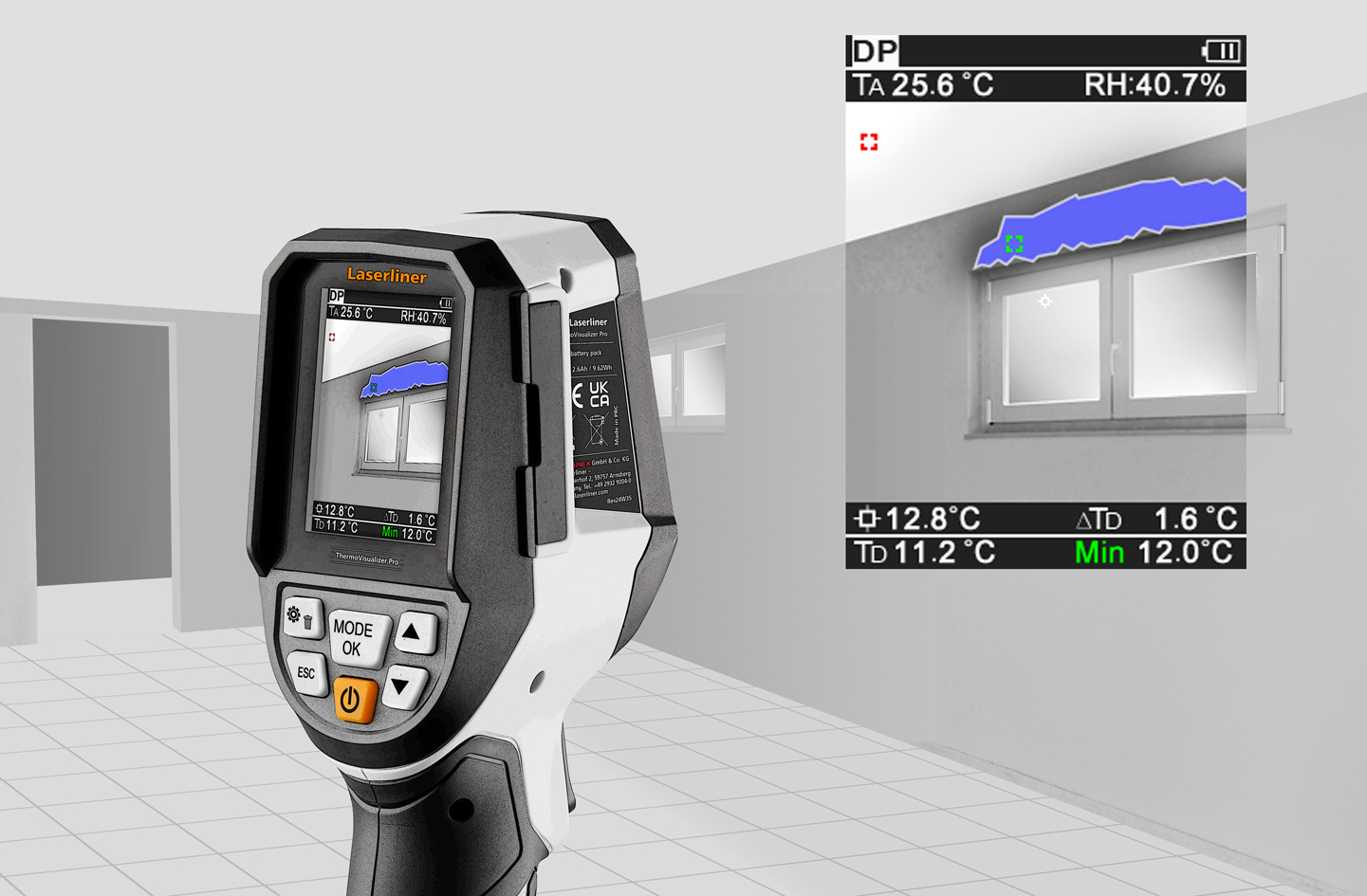 LASERLINER Wärmebildkamera ThermoVisualizer Pro LASERLINER Wärmebildkamera ThermoVisualizer Pro